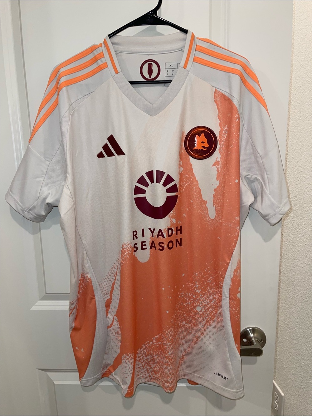 Adidas AS Roma 2024/25 Away Soccer Football Jersey Special Edition Men’s XL NWT